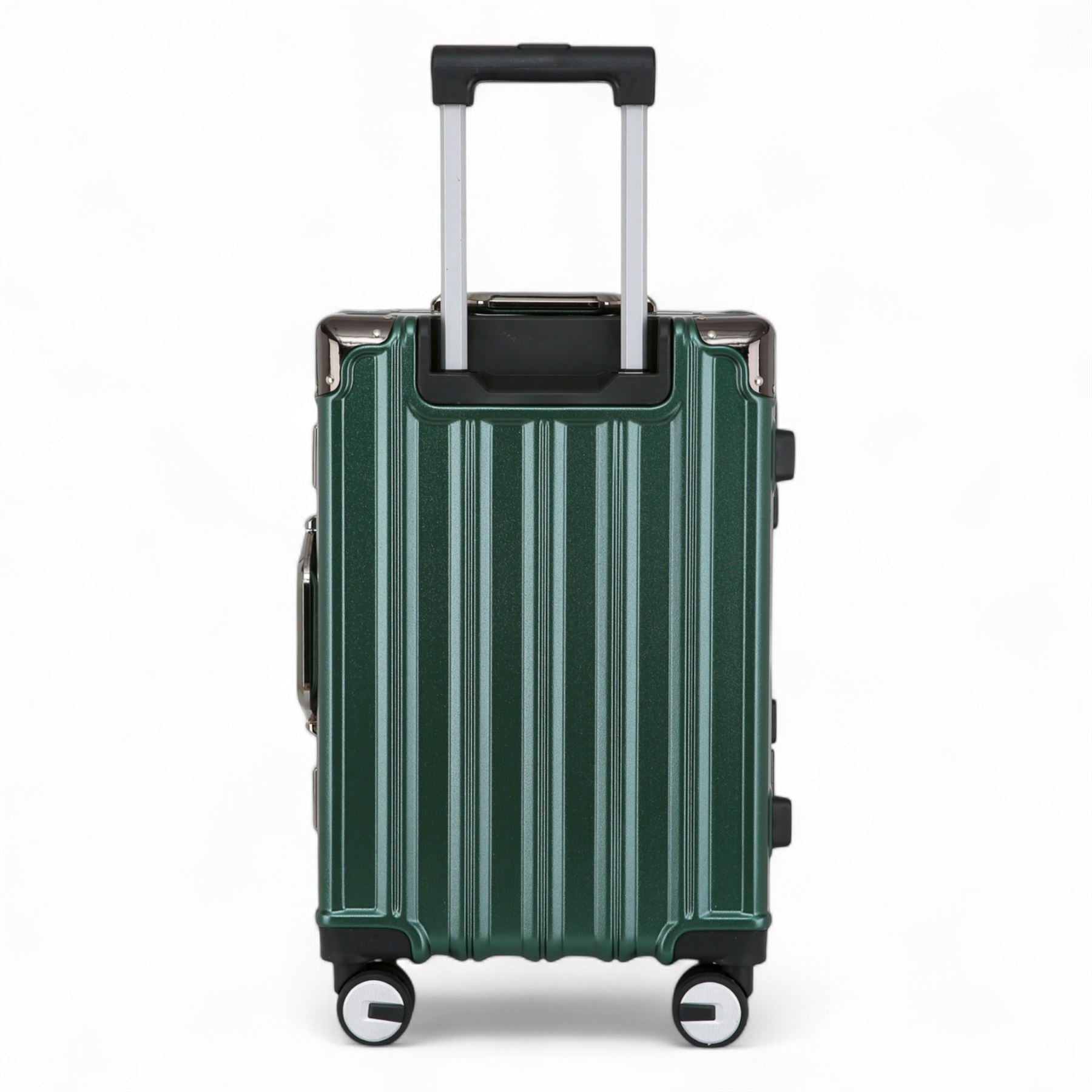 Robust Hard Shell Luggage 8 Wheel Suitcase Set