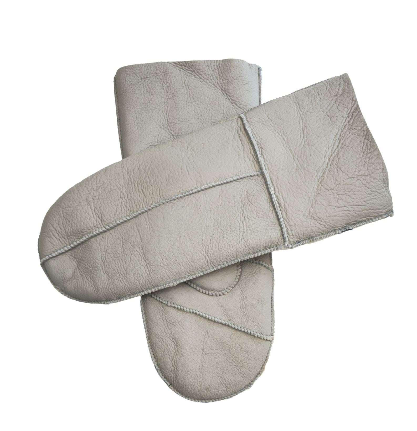 Women’s Premium Leather Shearling Wool Lining Gloves