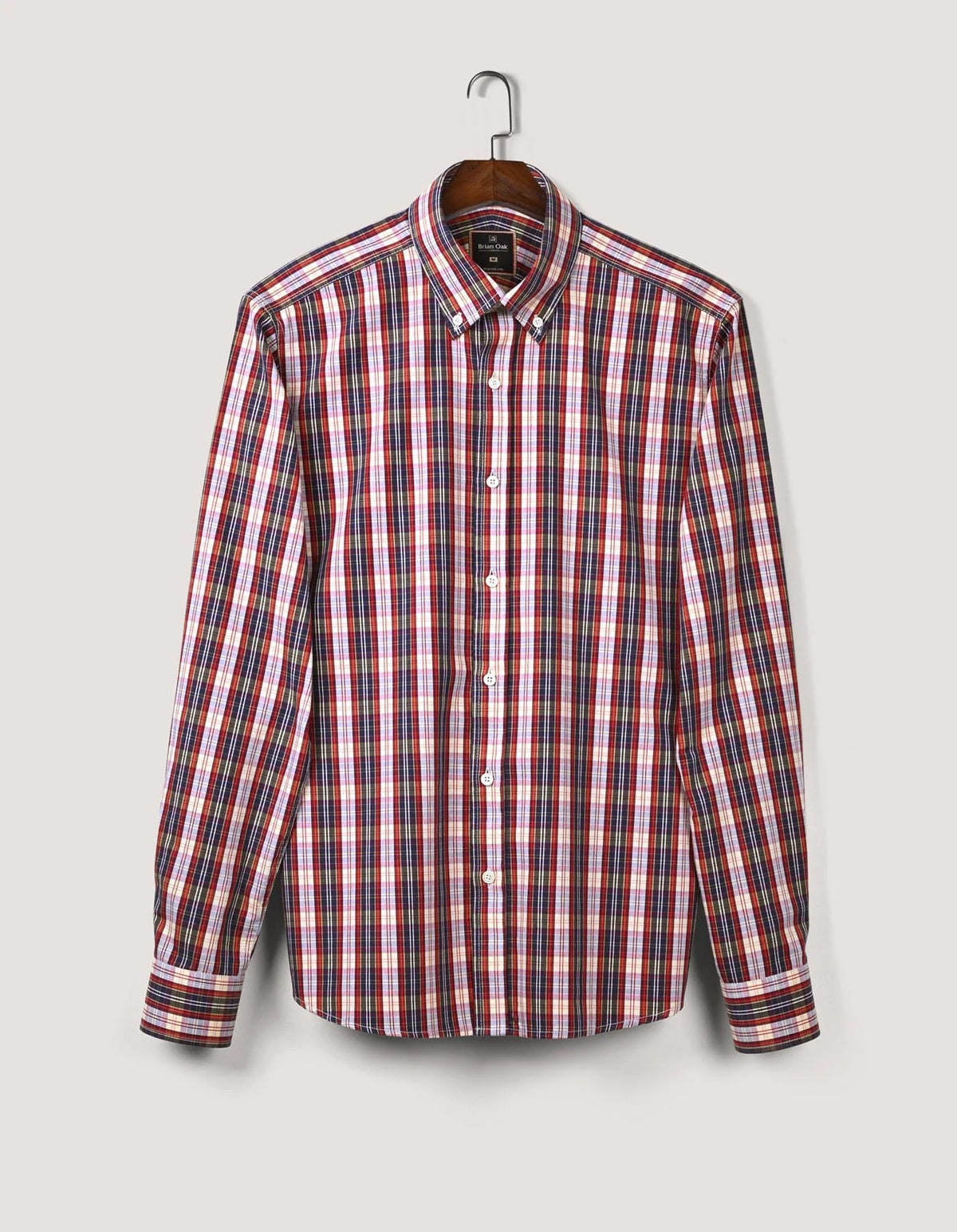 Men's Multicolour Casual Check Shirt