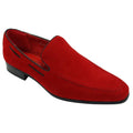 Mens Suede Slip On Loafers Driving Shoes Formal Smart Casual Leather Italian - Knighthood Store