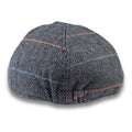 Men's Duckbill Cap Wool Blend Tweed Herringbone Check Gatsby Peaked Ivy 6 Panel Hat - Knighthood Store