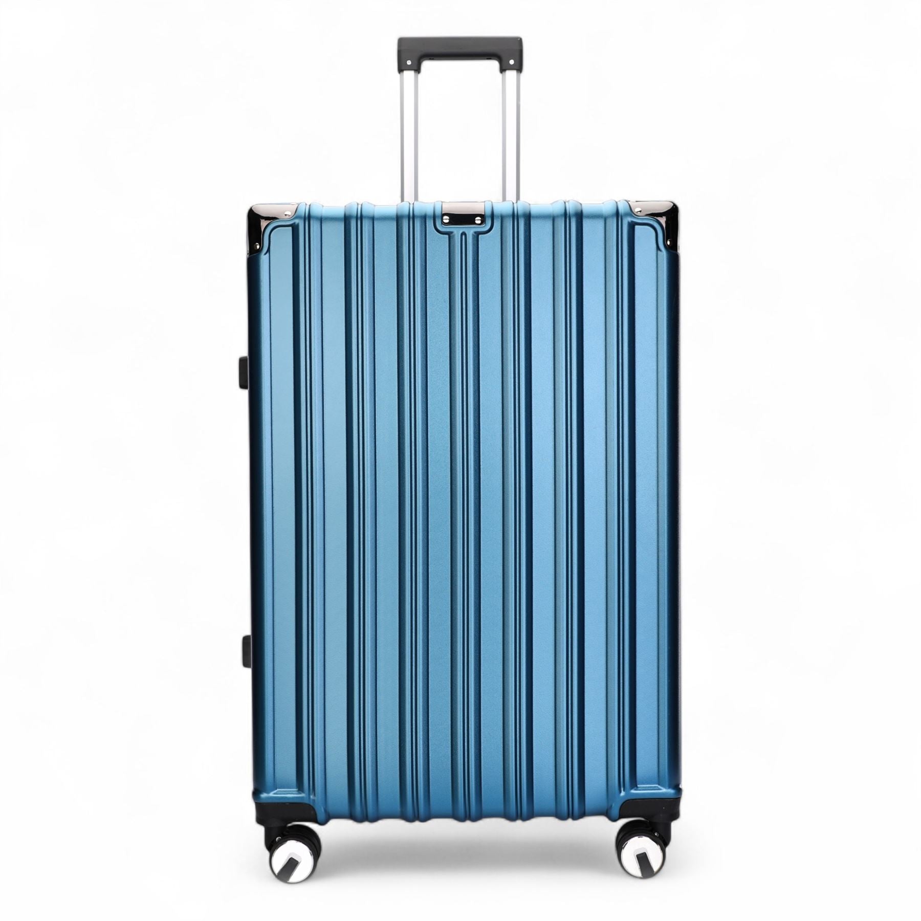 Robust Hard Shell Luggage 8 Wheel Suitcase Set