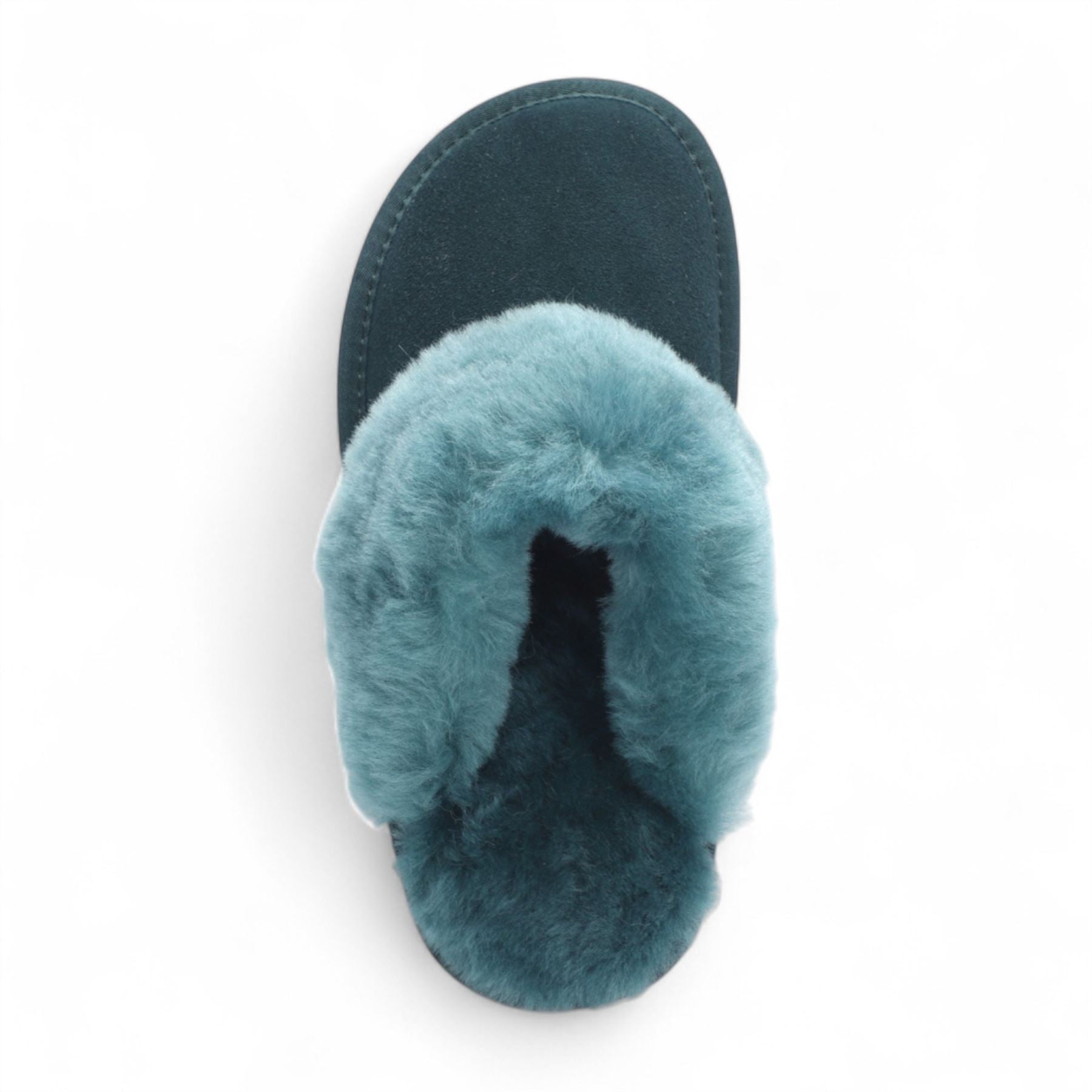 Luna - Women's Sheepskin Suede Mule Slippers