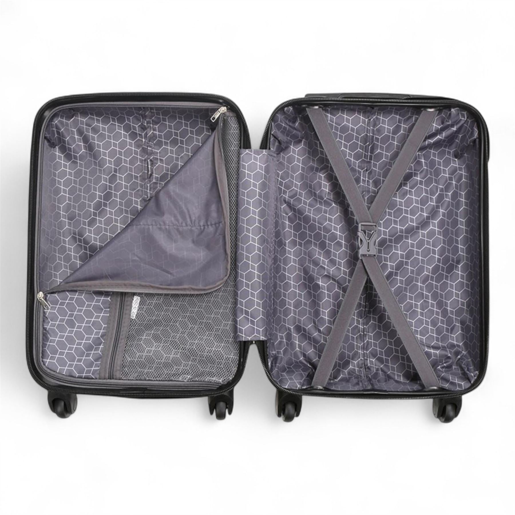 Hardshell Luggage Set 8 Spinner Wheels Suitcase