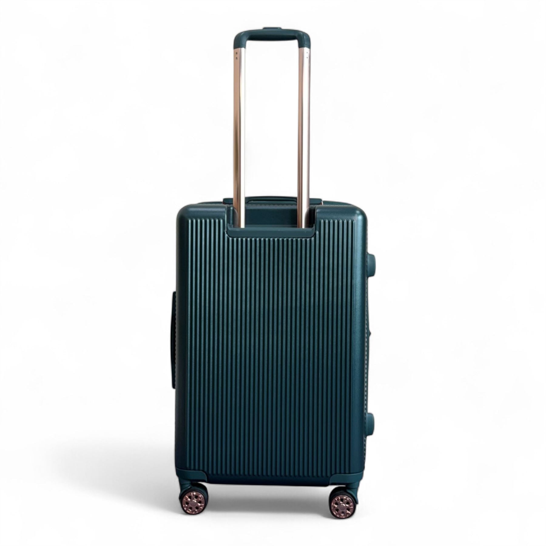 Hard Shell Luggage 8 Spinner Wheels Travel Suitcase