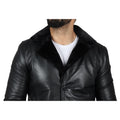 Men's Fur Lining Blazer Coat Jacket Real Leather - Knighthood Store