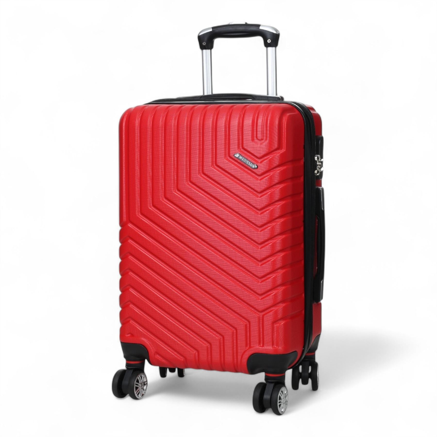 Hard Shell Luggage Set 8 Spinner Wheels ABS Suitcase