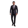 Mens Navy Tuxedo 2 Piece Shawl Collar Suit - Knighthood Store