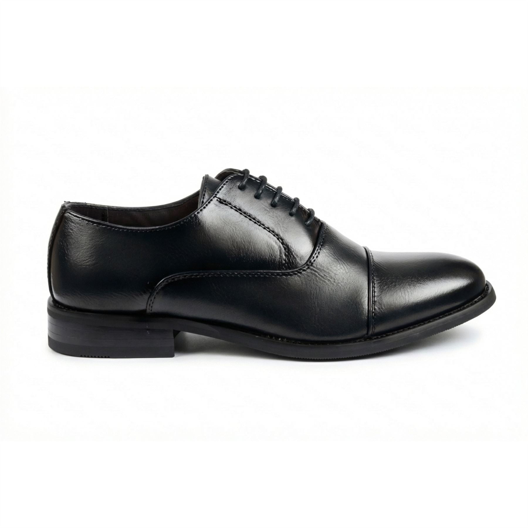Men’s Classic Cap-Toe Oxford Lace-Up Formal Shoes