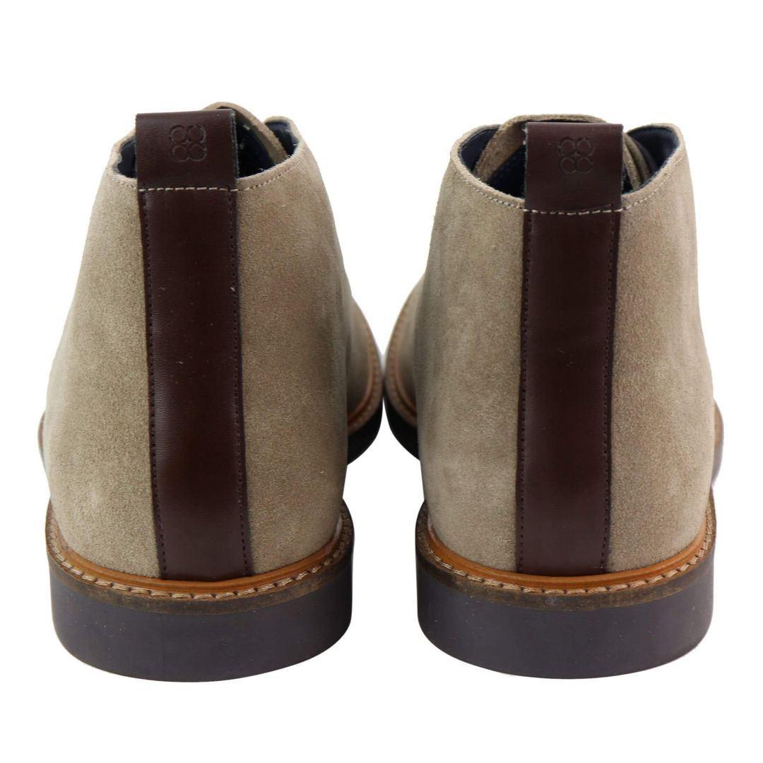 Mens Real Suede Italian Slip On Ankle Boots Smart Casual Desert Chelsea Dealer - Knighthood Store