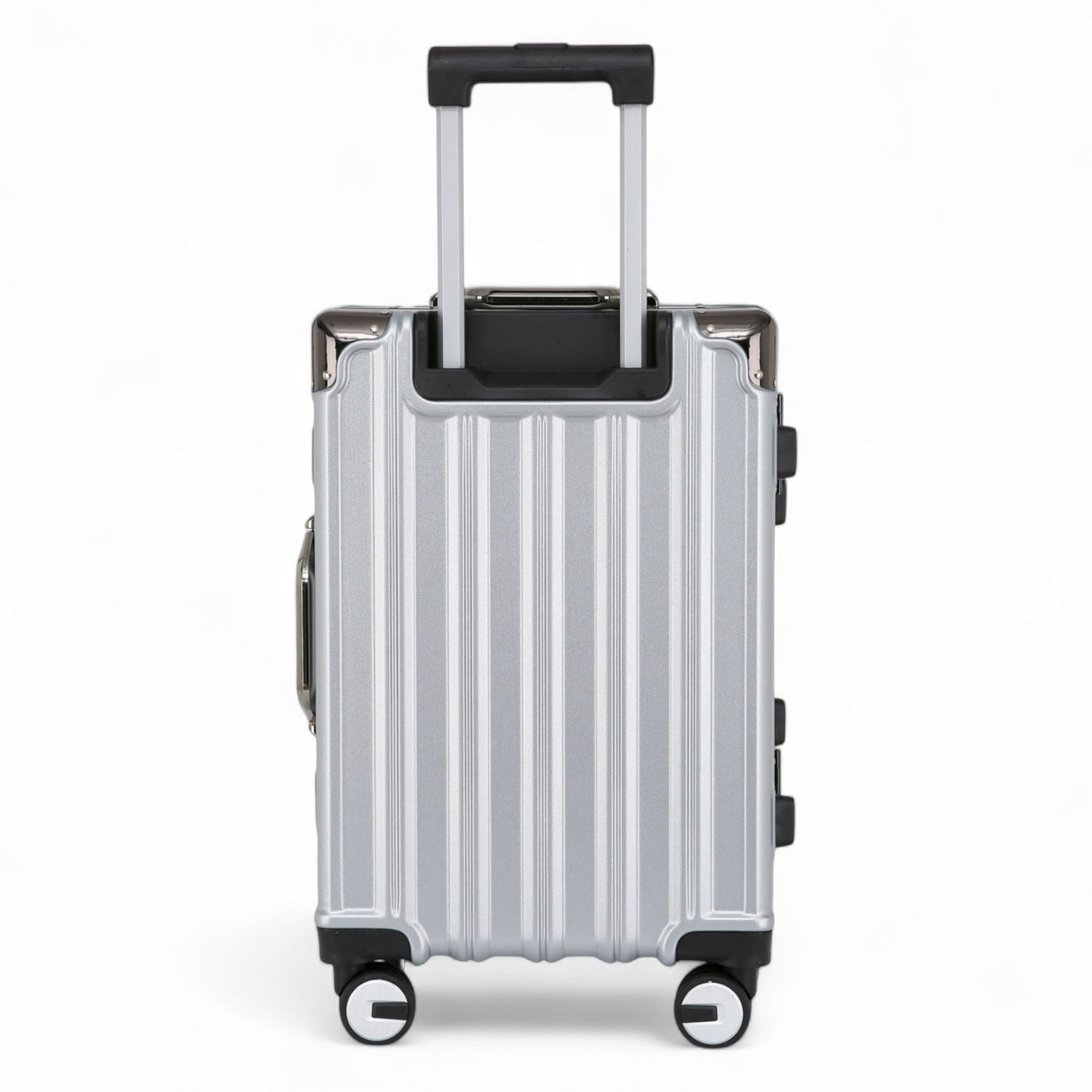 Robust Hard Shell Luggage 8 Wheel Suitcase Set