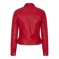 Women's Leather Moto Biker Jacket - Knighthood Store