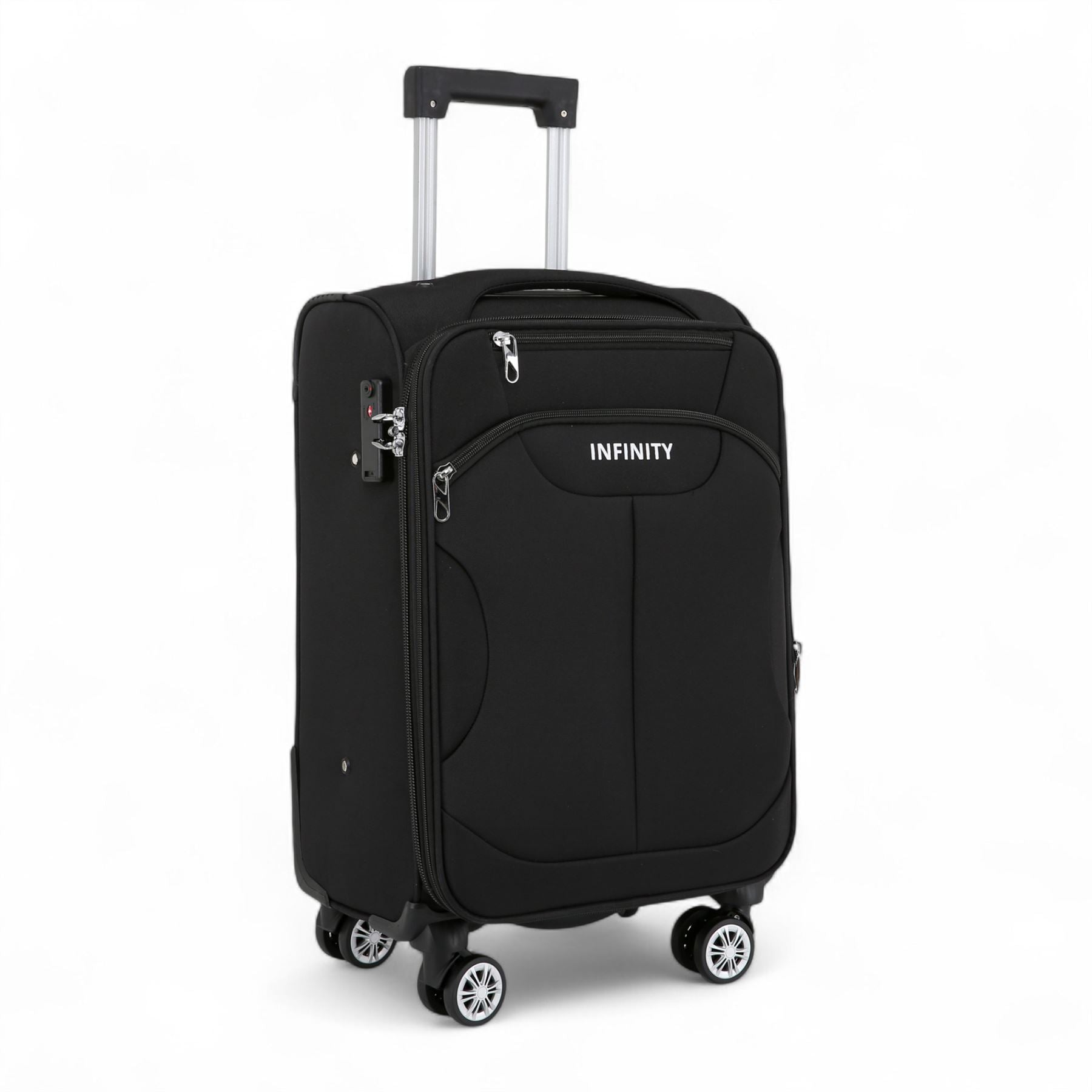 Lightweight Soft Shell Luggage Set Travel Suitcases