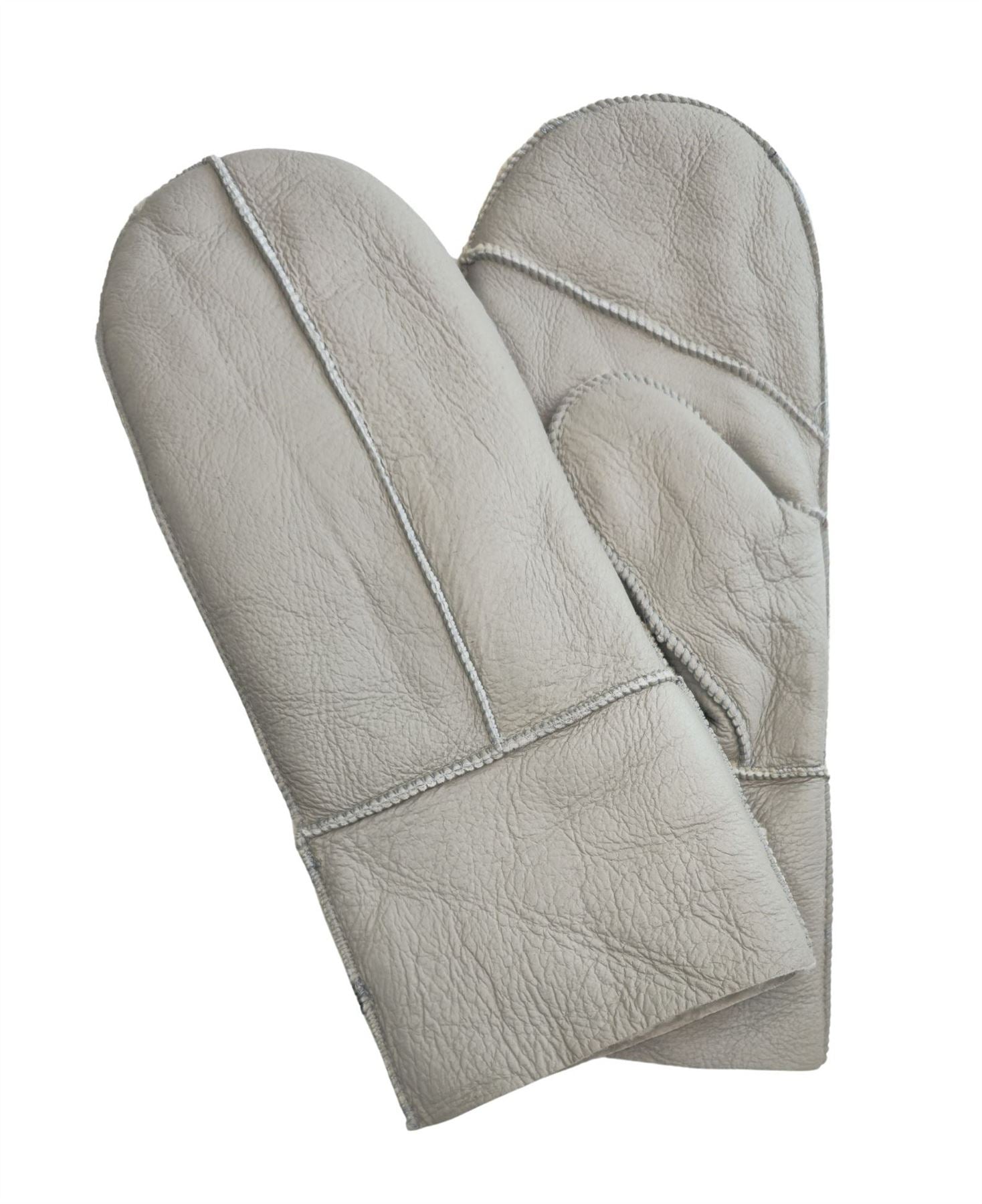 Women’s Premium Leather Shearling Wool Lining Gloves