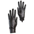 Ladies Womens Genuine Leather Gloves Fleece Lined DRIVING SOFT GENUINE WINTER BOW WARM - Knighthood Store