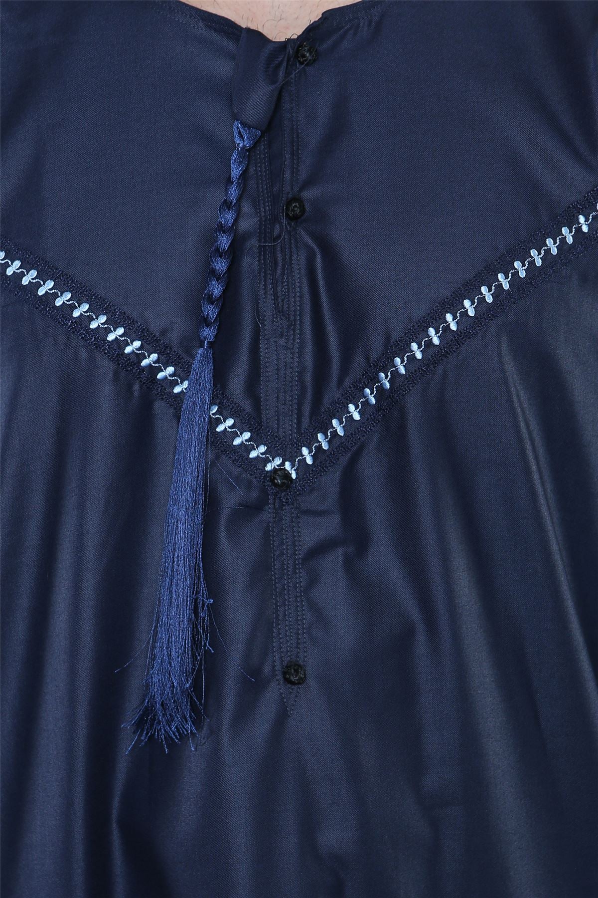 Mens Thobe Jubba Islamic Clothing Muslim Kaftan Emirati Omani Robe Casual Cotton