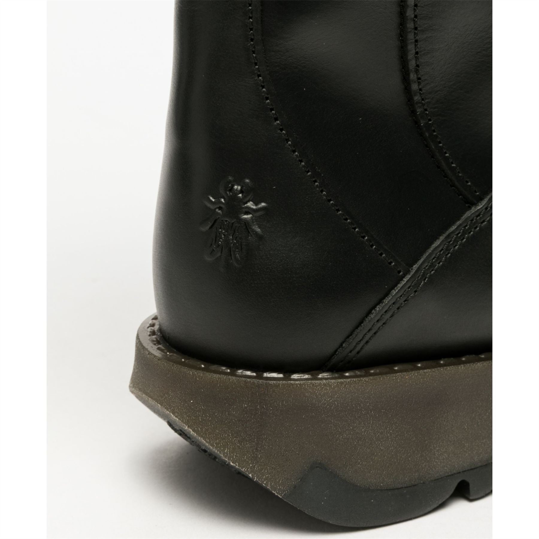 MOL2 - Women's Wedge Heel Knee High Leather Boots