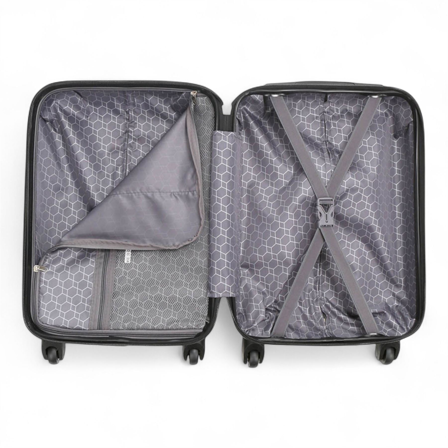 Hardshell Luggage Set 8 Spinner Wheels Suitcase
