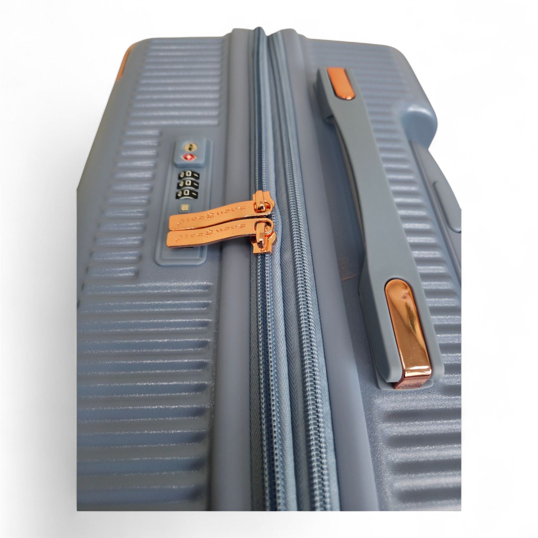 Hard Shell Luggage 8 Spinner Wheels Travel Suitcase