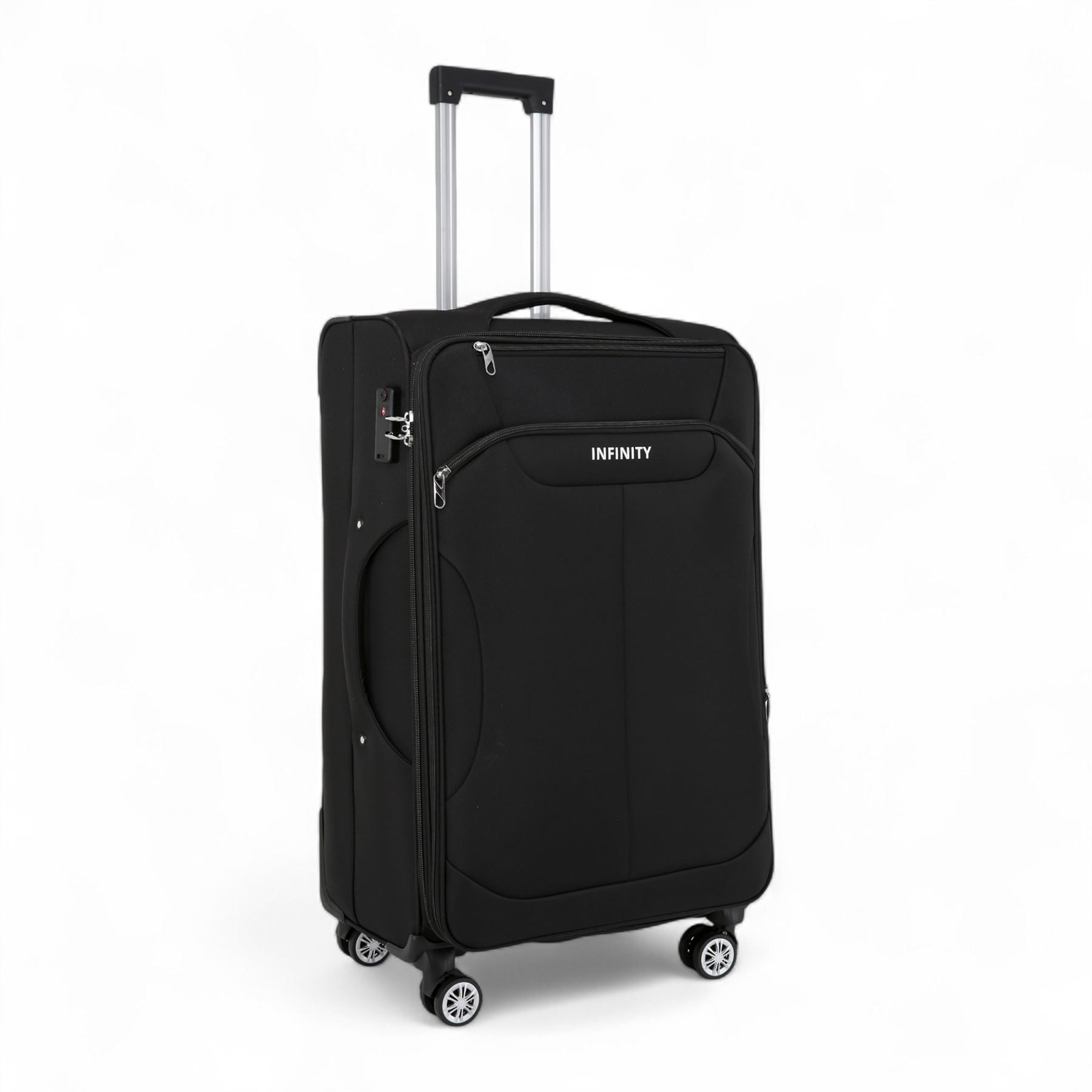 Lightweight Soft Shell Luggage Set Travel Suitcases