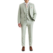 Belmont - Men's Sage Green 3 Piece Suit