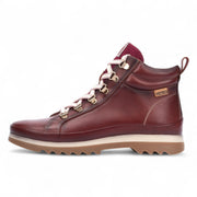 Vigo - Women’s Arcilla Red Leather Ankle Trainers Boots