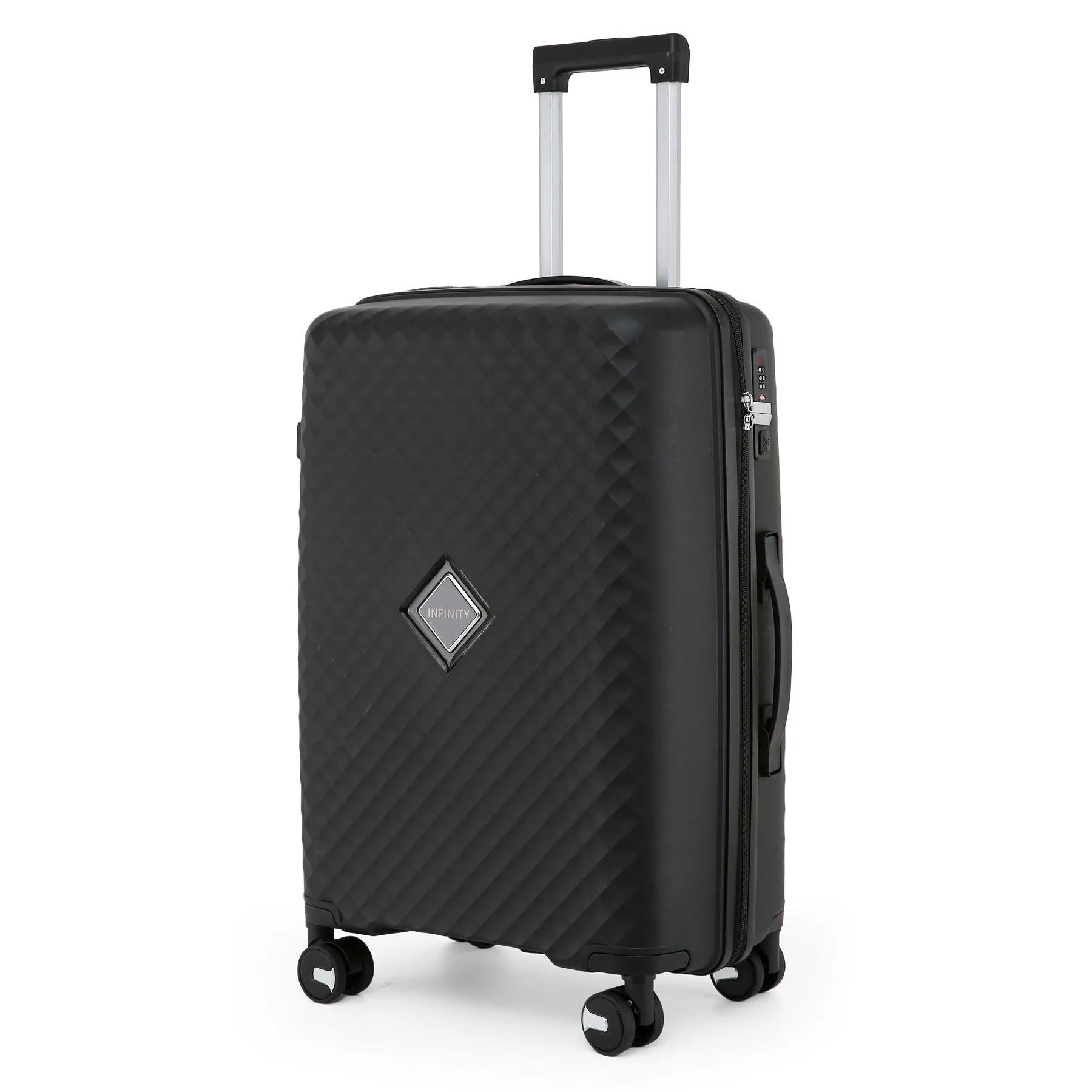 Lightweight Hard Shell Suitcase 4-Wheel Luggage
