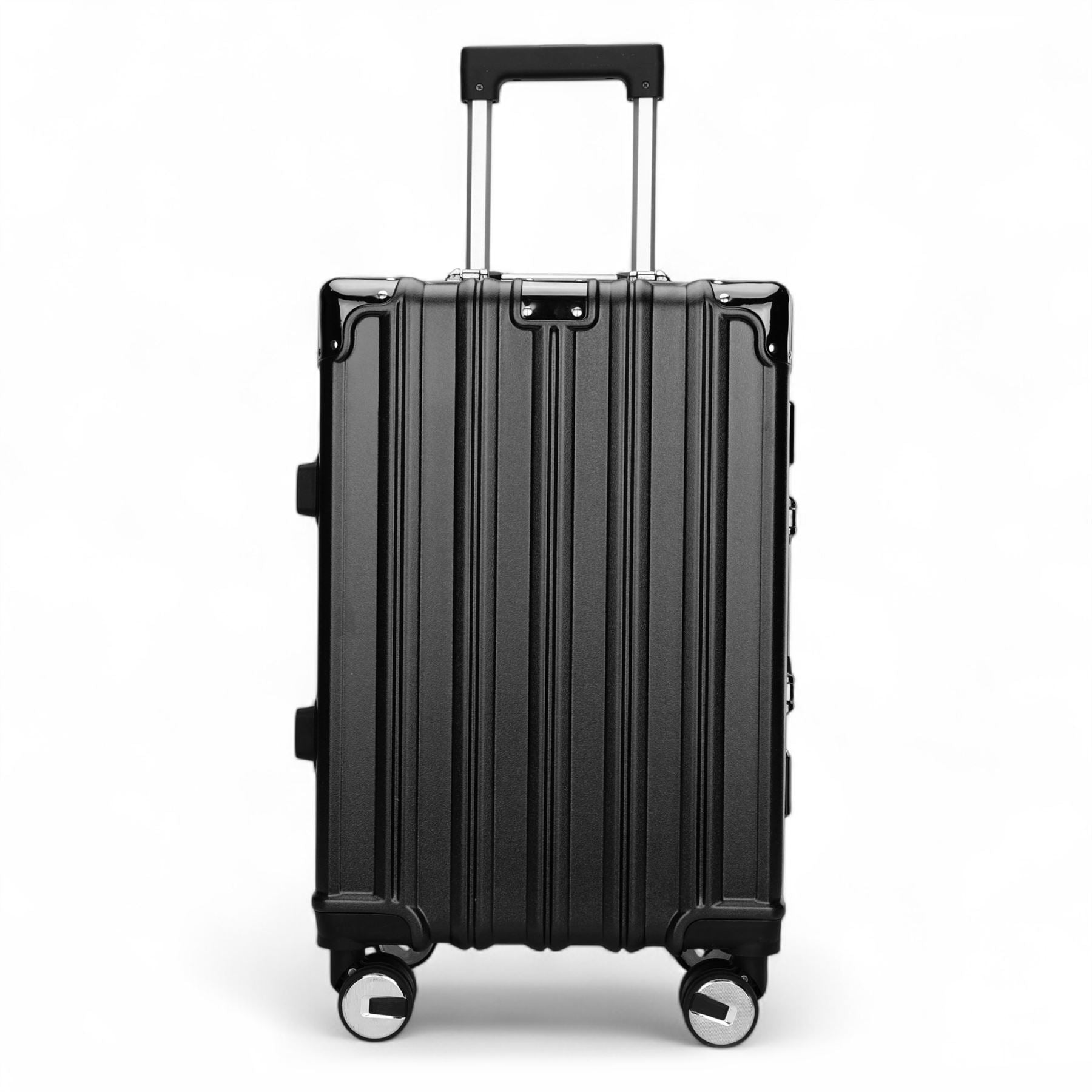Robust Hard Shell Luggage 8 Wheel Suitcase Set