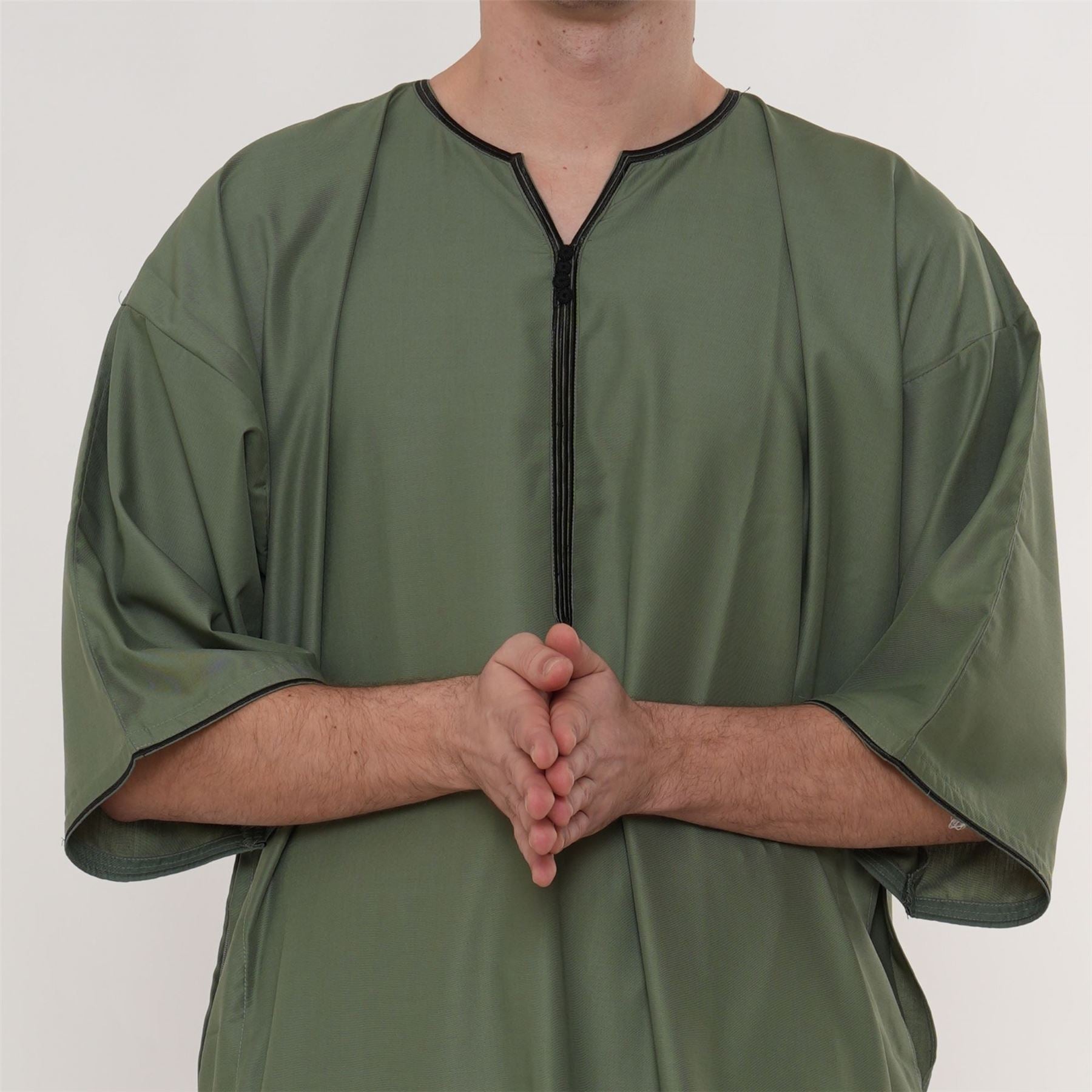 TT-006 - Men's Emirati Omani Half Sleeve Thobe