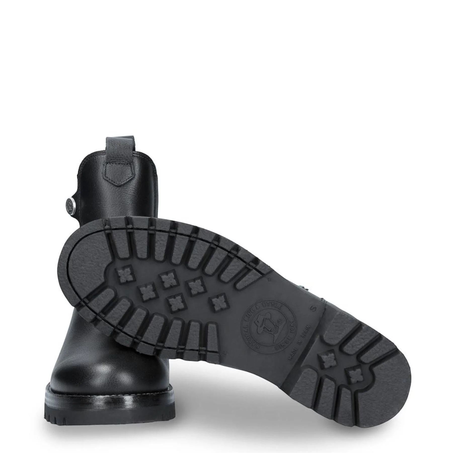 Francesca B1 - Women's Black Waterproof Leather Boots