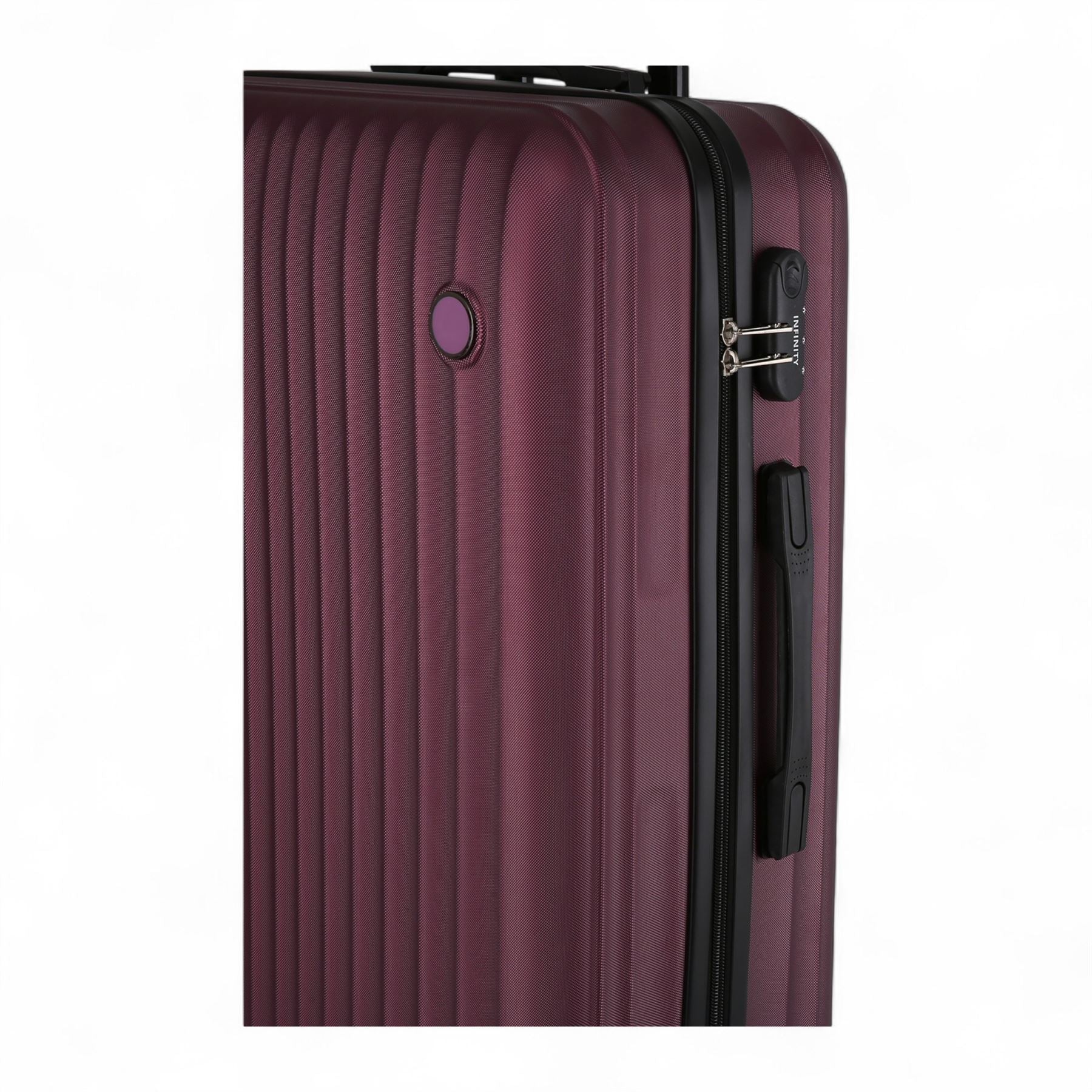 ABS Hard Shell Luggage Set Lightweight Travel Suitcases