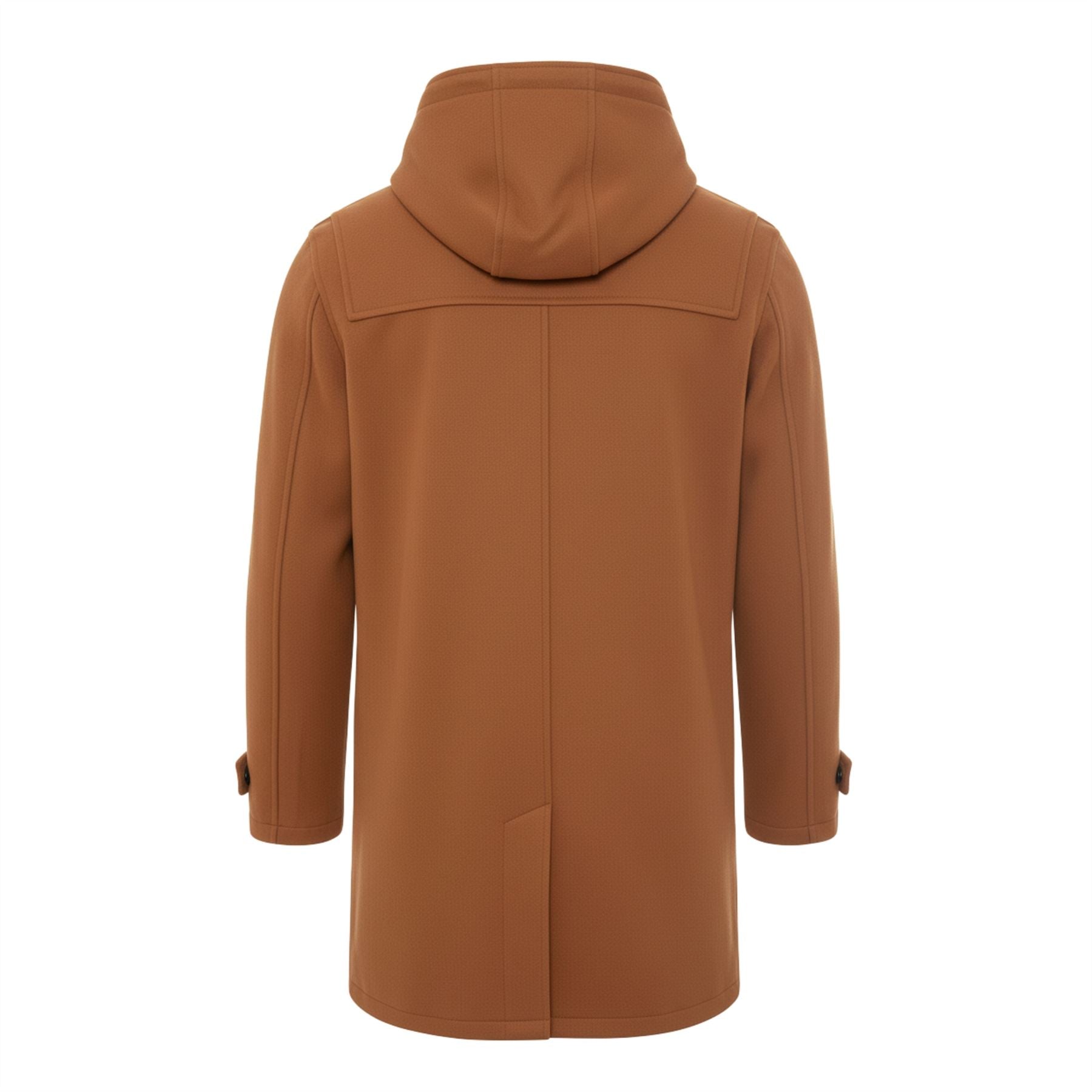 Men's Classic Toggle Fastener Hooded Duffle Coat