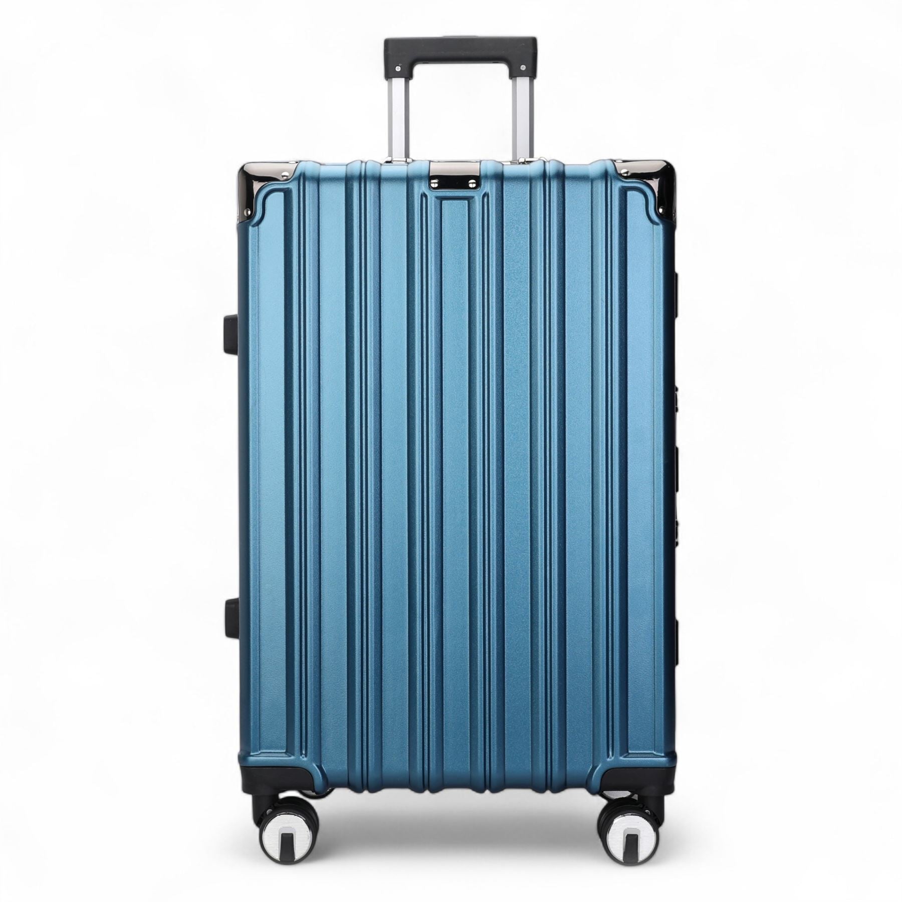 Robust Hard Shell Luggage 8 Wheel Suitcase Set