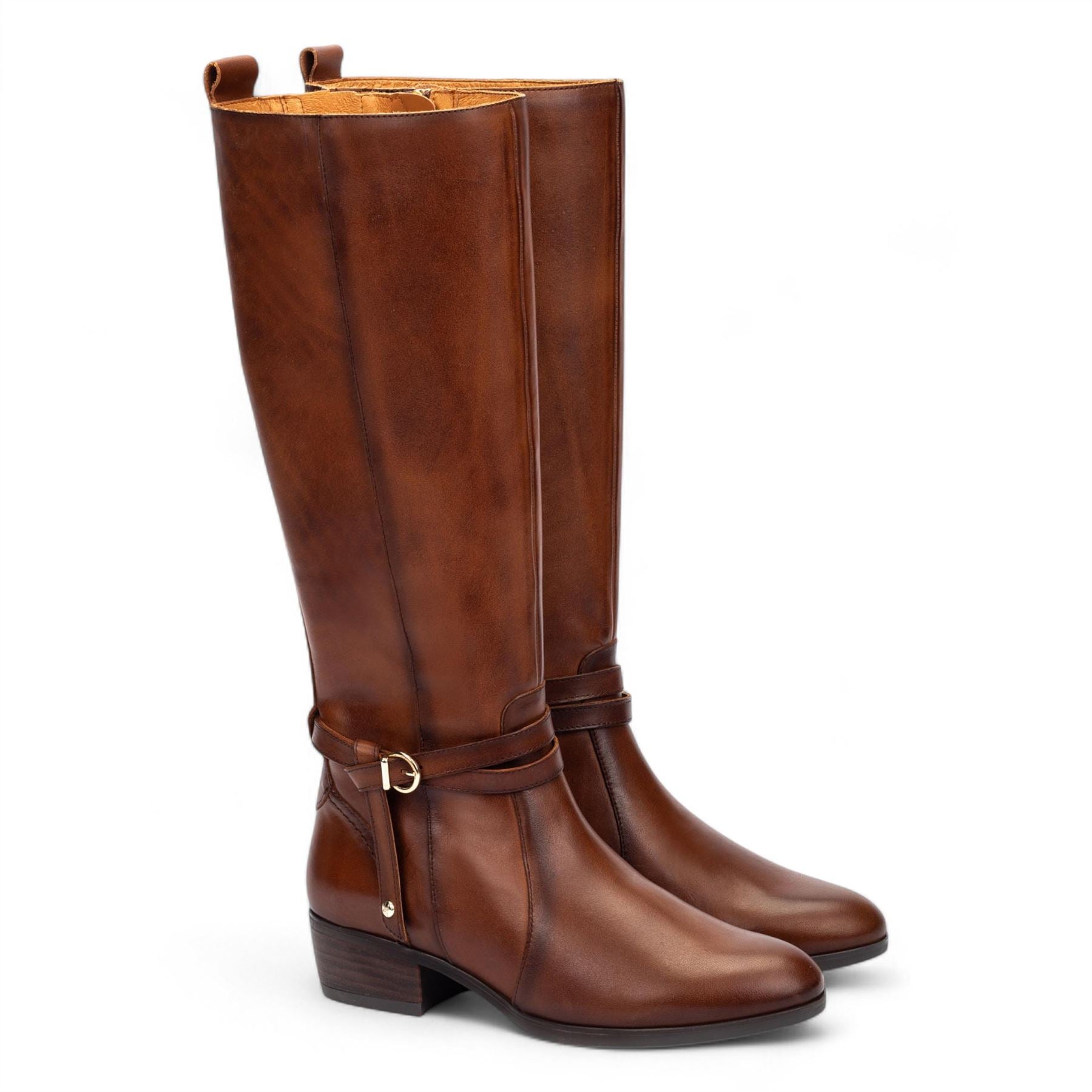 Daroca - Women's Cuero Brown Knee High Leather Boots