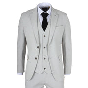 Men's Blazer Grey Checked Classic Sport Coat Plaid Tailored Fit