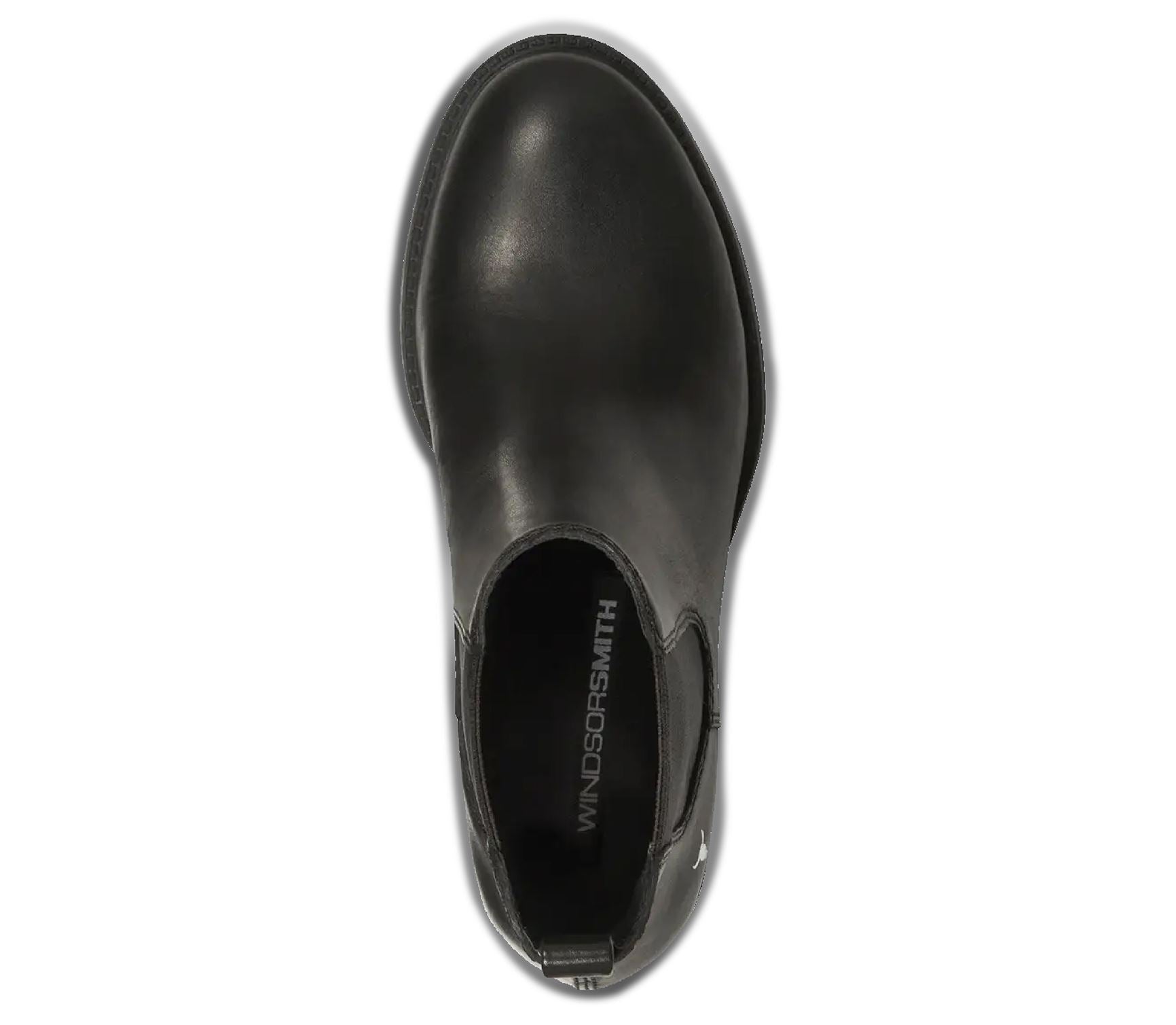 Replace - Women's Black Leather Chelsea Boots