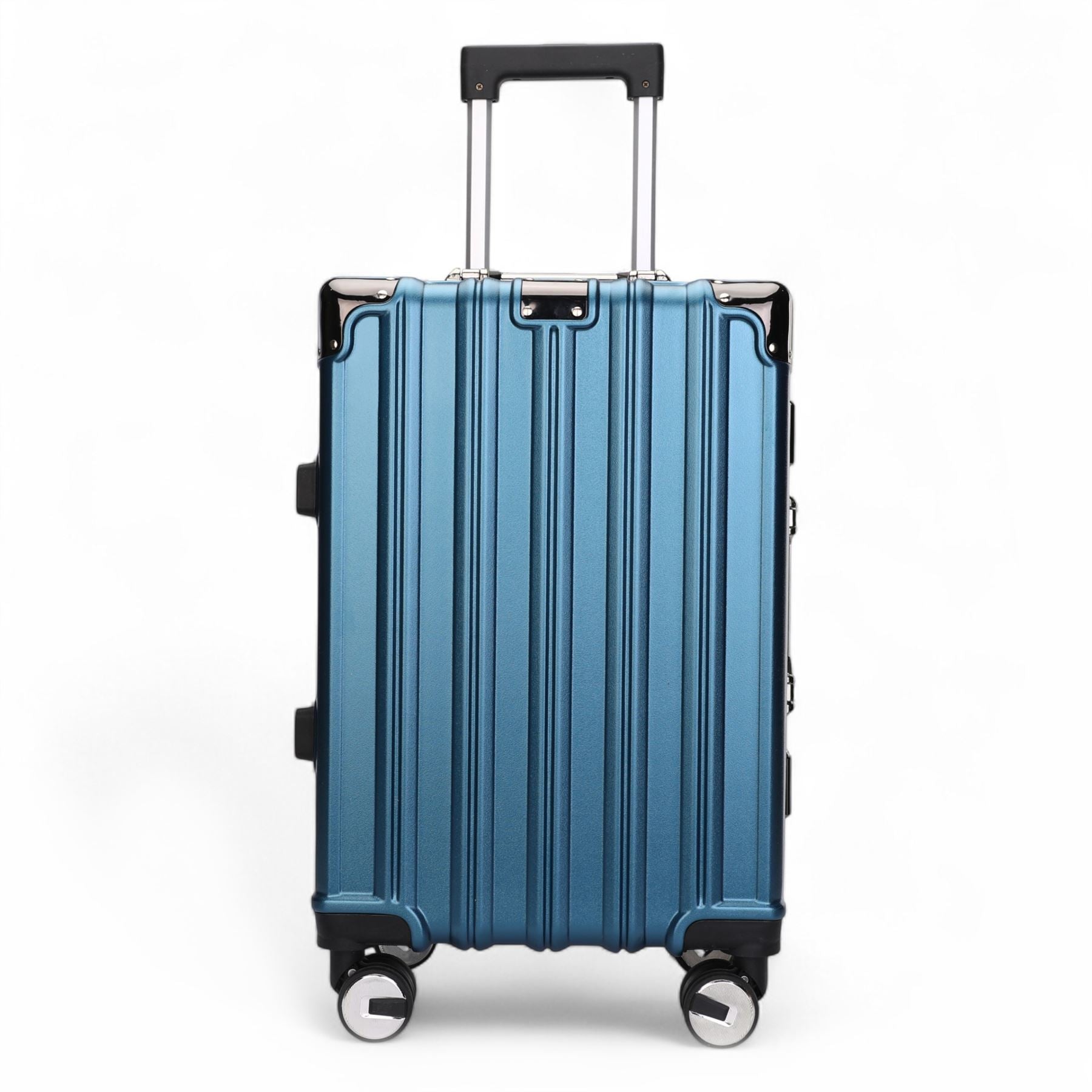 Robust Hard Shell Luggage 8 Wheel Suitcase Set