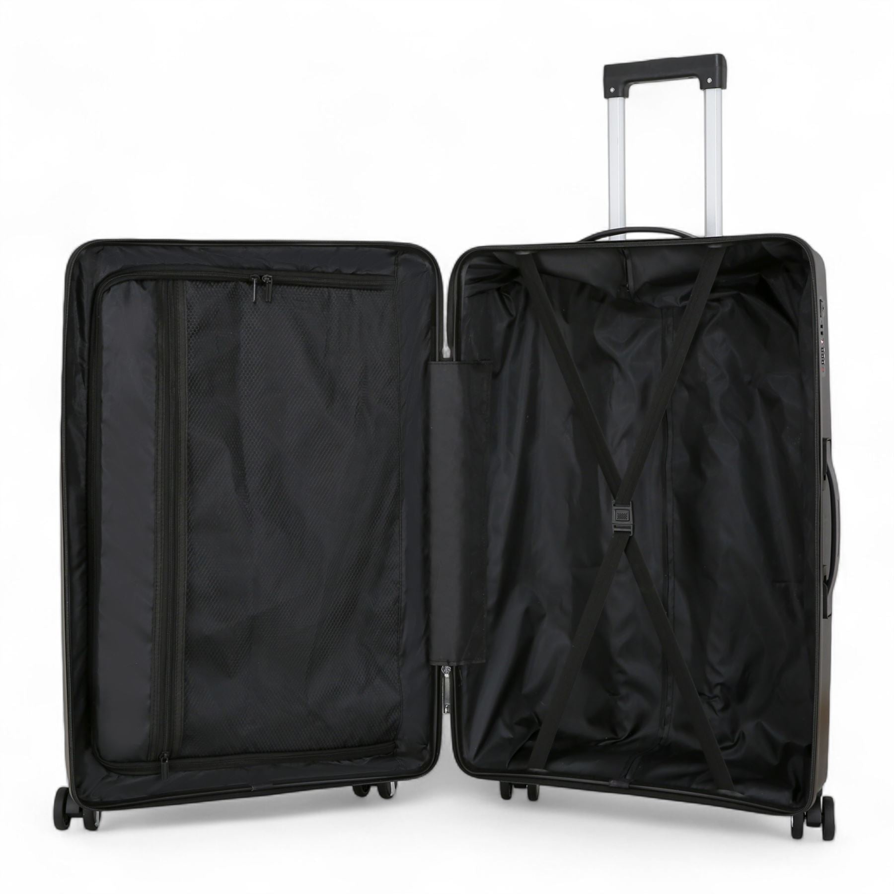 Lightweight Hard Shell Suitcase 4-Wheel Luggage