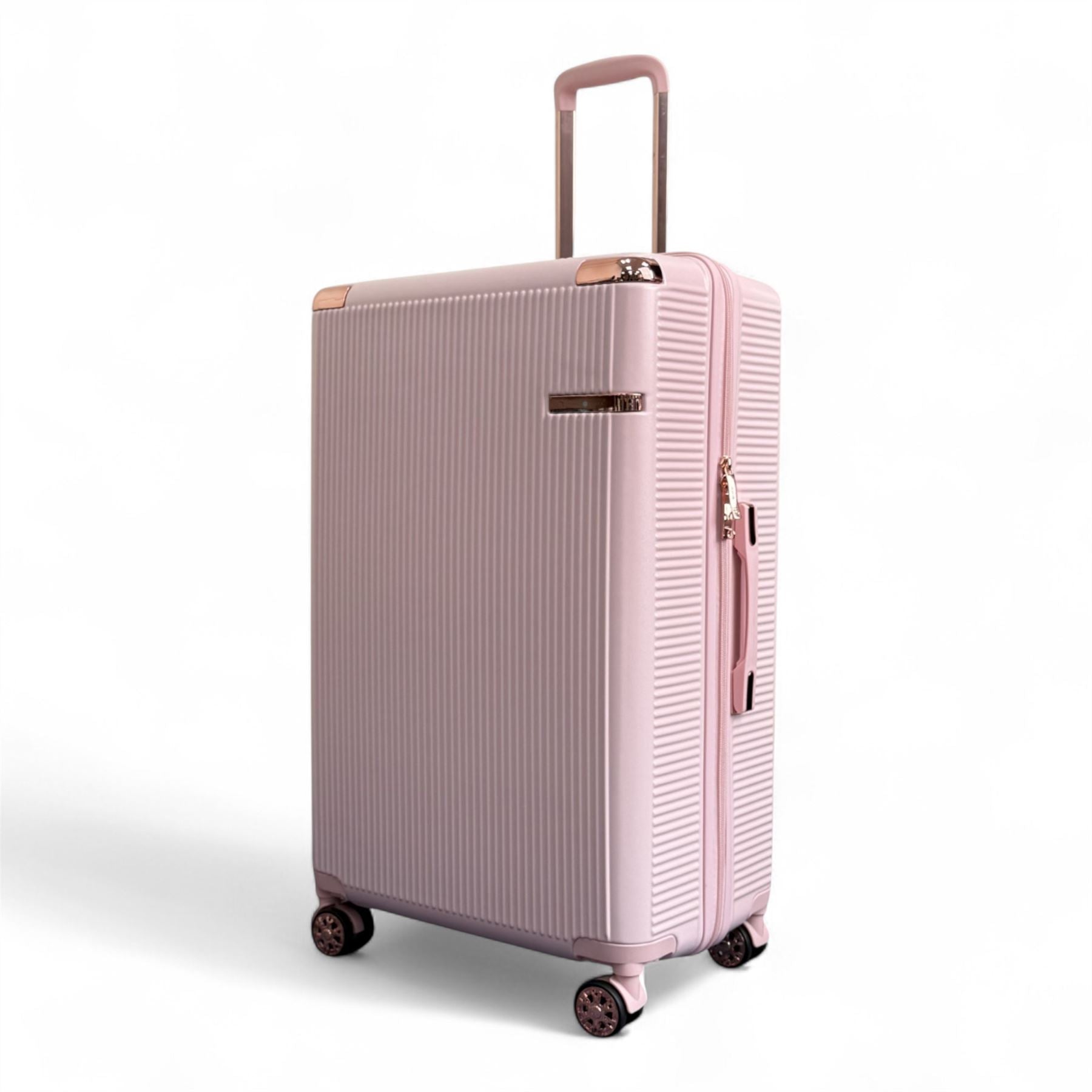 Hard Shell Luggage 8 Spinner Wheels Travel Suitcase