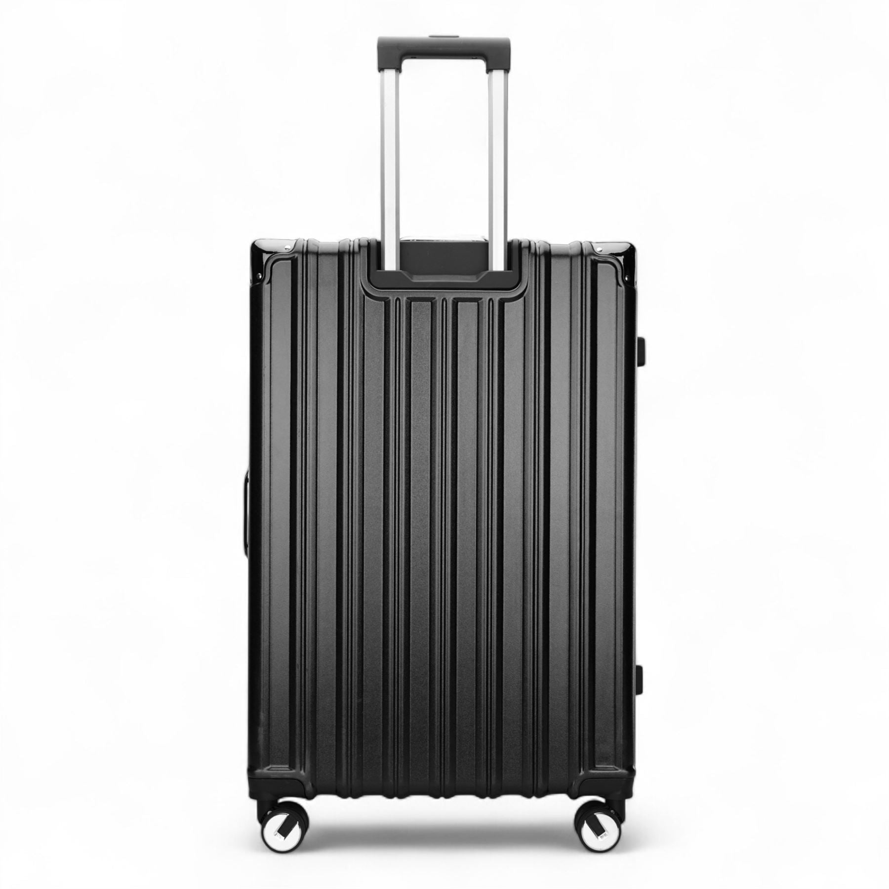 Robust Hard Shell Luggage 8 Wheel Suitcase Set