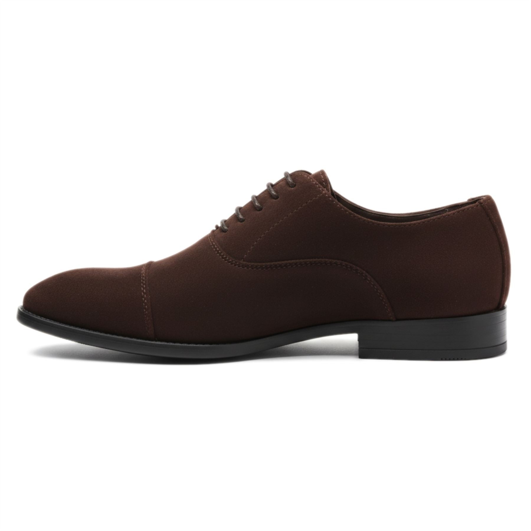 Men's Faux Suede Lace-Up Oxford Shoes