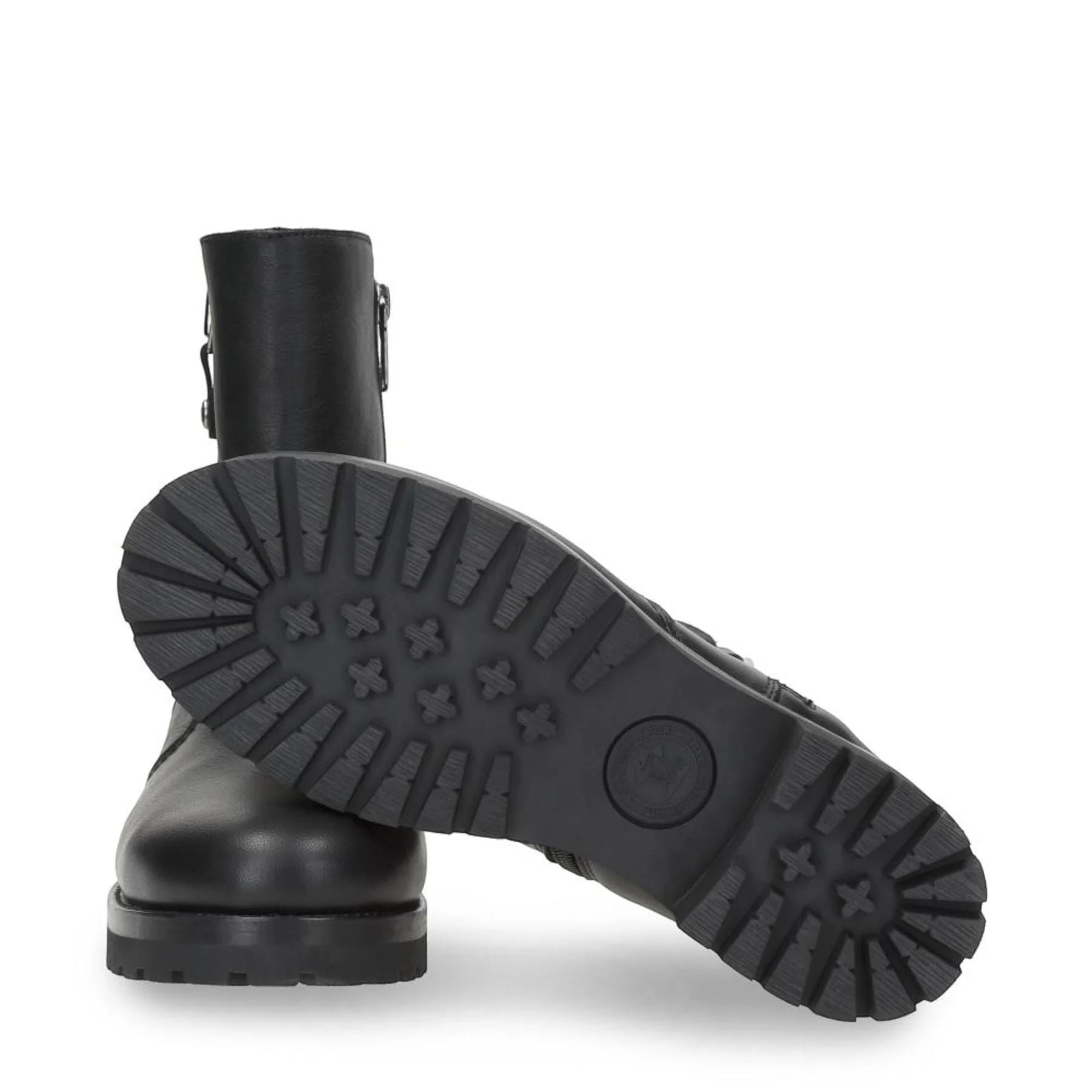 Fabi Igloo B1 - Women's Black Waterproof Leather Ankle Boots