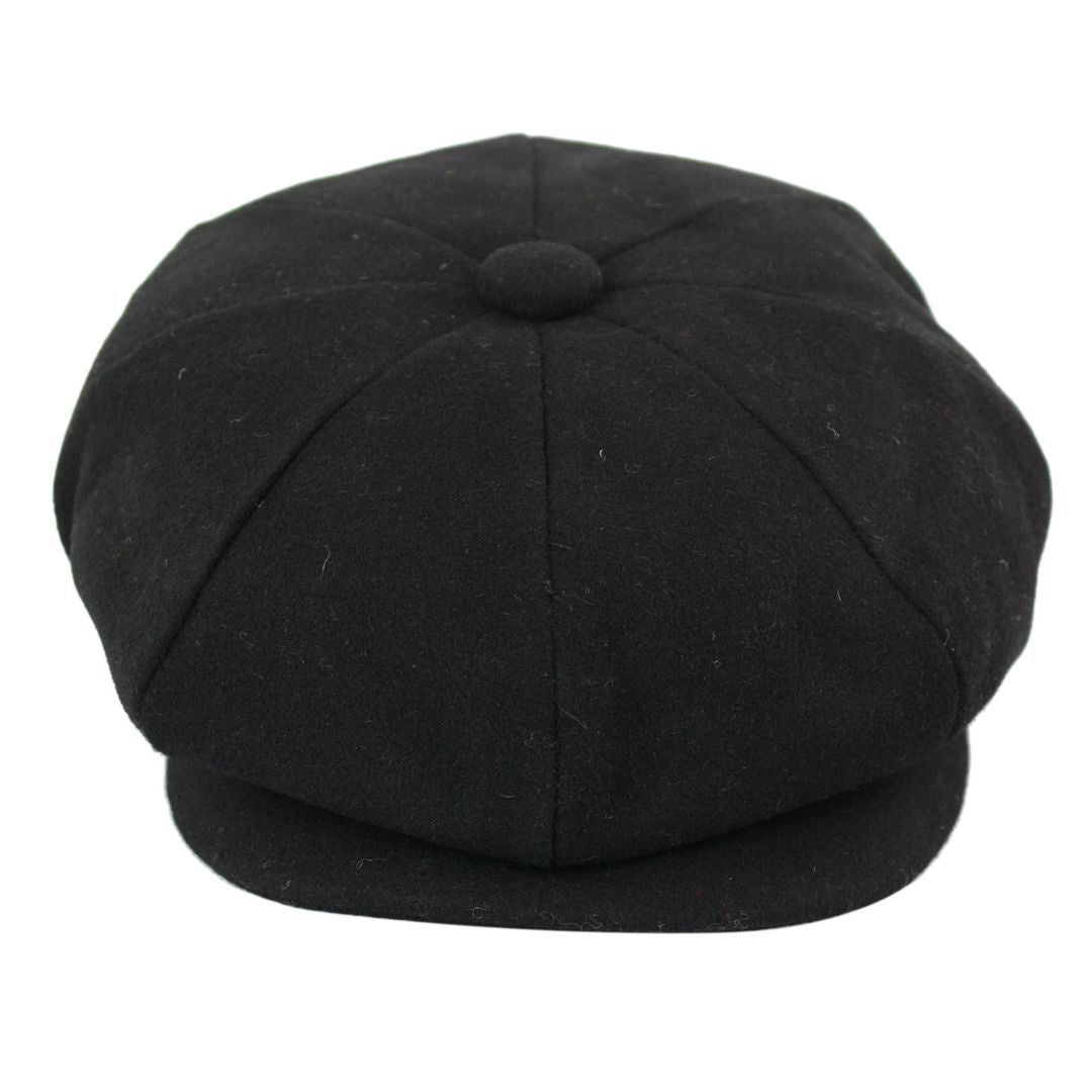 Boys Wool Blend Newsboy Hat Flat Cap
