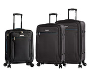 Lightweight Suitcase 4 Spinner Wheels Expandable Luggage