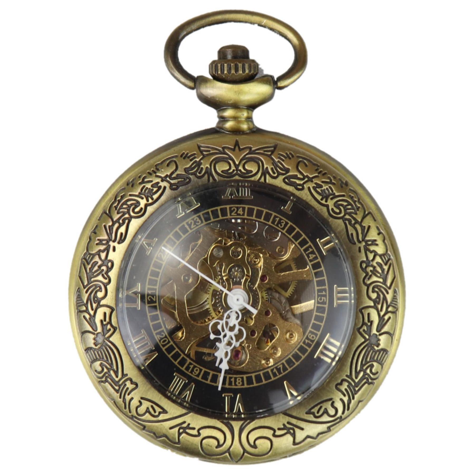 Automatic Mechanical 1920's Blinders Pocket Watch Vintage Retro - Knighthood Store