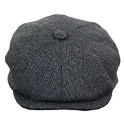 Boys Herringbone Newsboy Hat Flat Cap