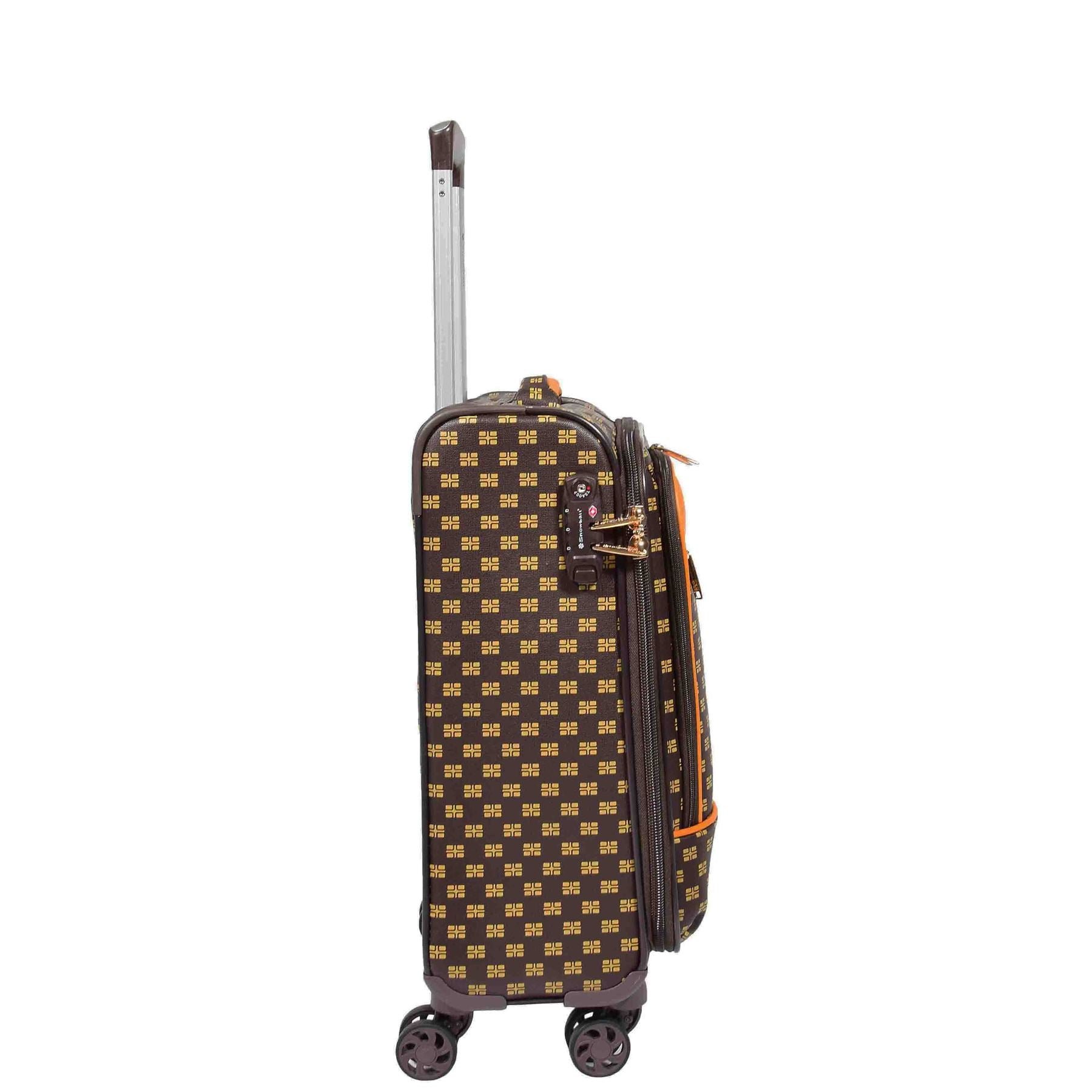Soft Expandable Waterproof PVC Lightweight Travel Suitcase