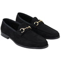 Men's Moccasin Loafers Shoes Leather Lined Slip On Suede Formal Shoe - Knighthood Store