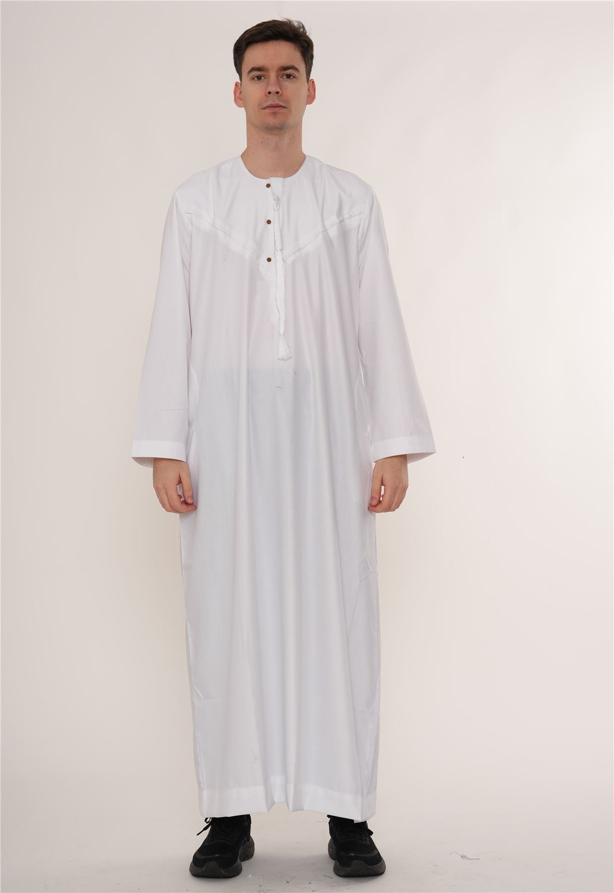 HM11 - Men's Emirati Omani Bobble Button Thobe