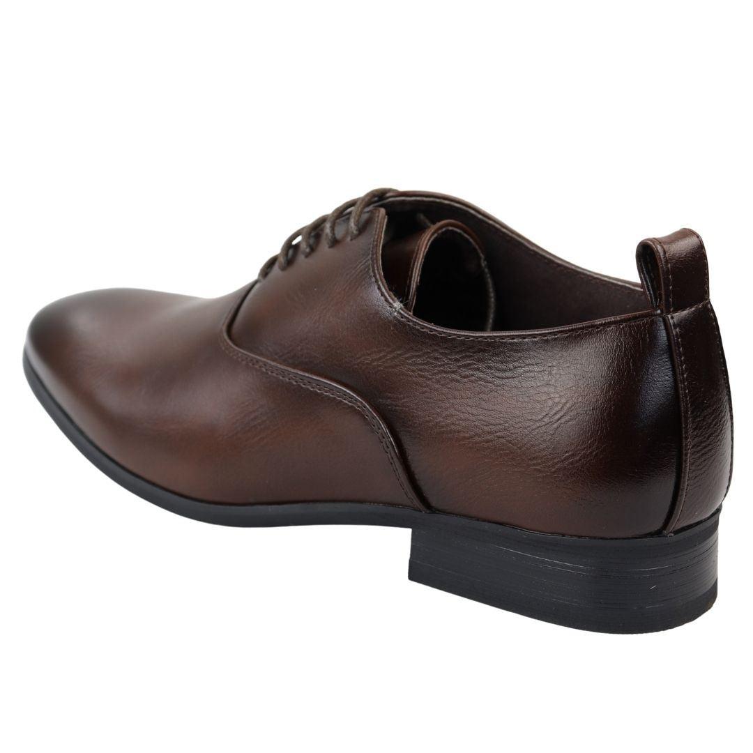 Men's Derby Shoes Oxford Dress Lace Up Shoe - Knighthood Store